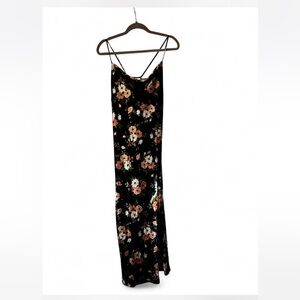 Old Navy The Occasion - Black Floral Maxi Dress - NWT - M
